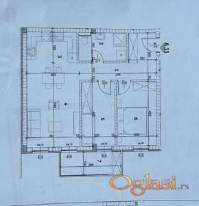 TELEP TROSOBAN STAN U IZGRADNJI