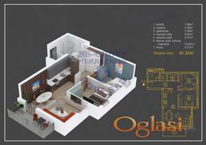 Trosoban stan na Alibegovcu