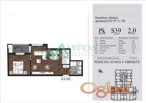 Grbavica, novogradnja, povrat pdv-a! 