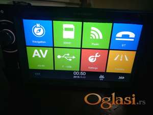 univerzalna multimedija macrom 6,2 sa gps i novim mapama evrope i sr