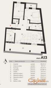 Podbara-direktna prodaja-Četvorosoban stan 92 m2 sa Velikom Terasom-mogućnost povrata PDV-a-065/385 8880