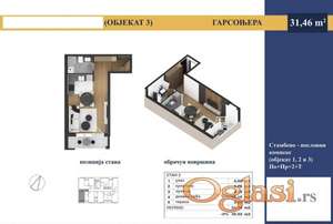 Odlična garsonjera! Adice! Sa pdv-om!