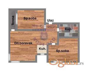 Dvoiposoban, 50m2, Sadovi