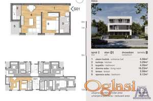 Stan NOVI SAD,ADICE,kv: 39.15, € 88750, ID: 1019418