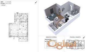 NOVI SAD - AVIJACIJA - 27.00 m2