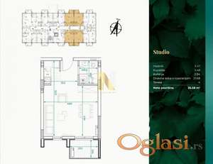 Investiciona prilika! - studio apartman u izgradnji - direktna prodaja