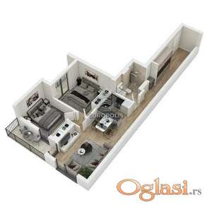 Trosoban stan u premium novogradnji, Šumice ID#8133
