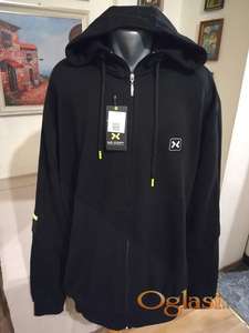 Novi muski pamucni duks sa kragnom i kapuljacom No Copy u velikom broju 6XL Crni Novo