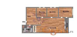 550257-Troiposoban-72m2-Mišeluk