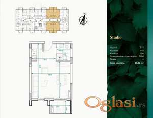 Investiciona prilika! - studio apartman u izgradnji - direktna prodaja