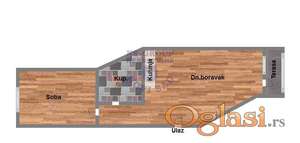 Odličan dvosoban stan na Telepu