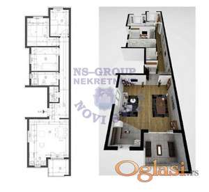 Stan na prodaju Novi Sad 71m2, 566757