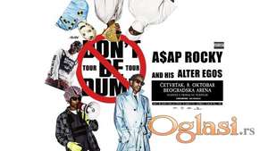 2 premium karte za koncert A$AP Rocky-ja u Beogradu tickets