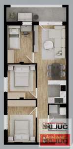 ADICE, 66m2, Troiposoban sa pdv