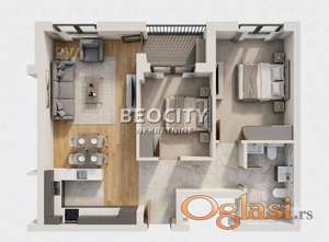 Novi Sad, Centar, Pap Pavla, 2.5, 54m2