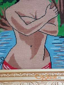Prodajem Vilerov goblen "Naga kupačica"