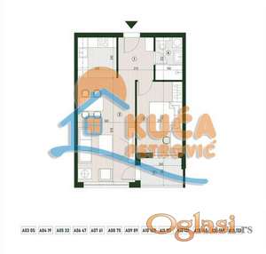 Dvosoban stan u luksuznom stambeno-poslovnom kompleksu