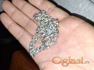 Srebrni Lanac Pancir Rad 54g