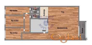 Cetvorosoban stan u izgradnji 100m2