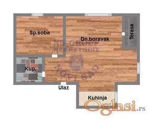 Dvosoban stan, PDV, izgradnja, Telep
