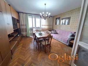 NAMEŠTEN DVOSOBAN STAN 65M2 BULEVAR, KOD PROMENADE, BLIZU SPENSA, 350EU