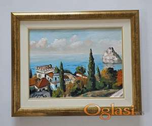 Ulje na platnu - More, pejzaz. Slika 20