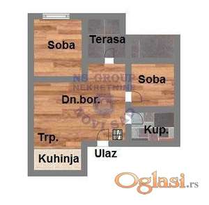 Odličan dvosoban stan u izgradnji - 48m2 - ADICE