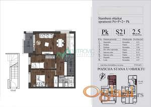 Nova Detelinara, novogradnja, povrat pdv-a! 