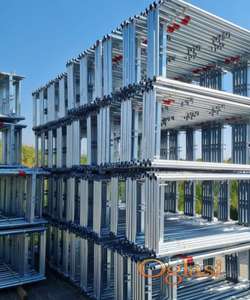 Plettac SL70 skela - 300m2 - Sertifikat - Novo - Komplet set