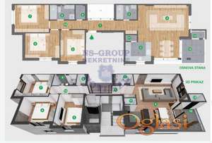 Četvorosoban stan u modernoj urbanoj vili na Tatarskom brdu!