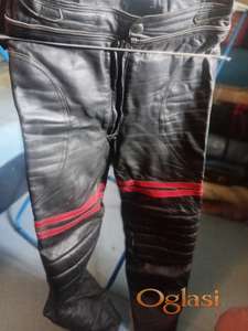Kožne pantalone za motor