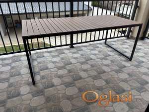 Baštenski sto 190x90x74