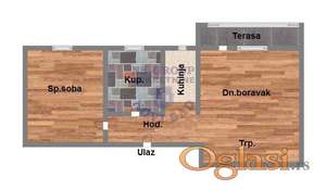 Jednoiposoban stan na Adicama,40m2