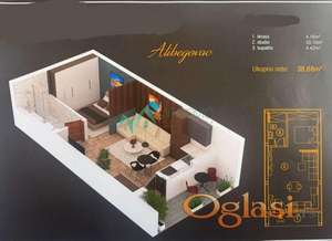 Dvosoban stan na Alibegovcu 