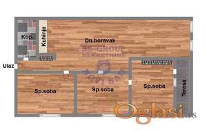 Odličan četvorosoban stan Karagača