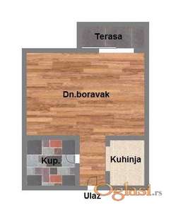 543831-Garsonjera-27m2-Somborski bulevar
