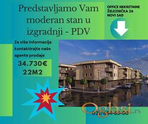 Predstavljamo Vam moderan stan u izgradnji, smešten u mirnom delu Petrovaradina!