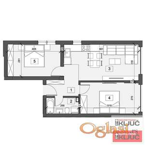 ADICE, 56m2, Trosoban, Izgradnja