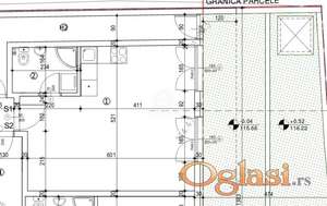 Lux, 2.0 stan sa dvorištem ispod Vuka ID#9170
