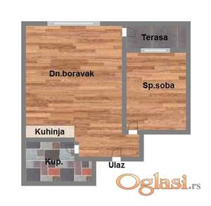 Odličan dvosoban na Telepu! 46m2