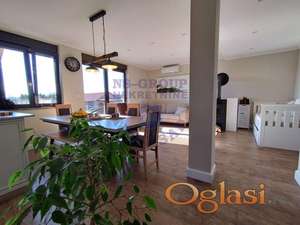 Nova spratna kuća poluzavršena na dobroj lokaciji