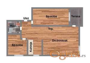 Dvoiposoban komforan stan!!