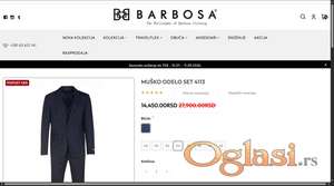 Barbosa Musko odelo set 54 velicina