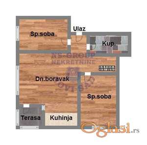 Trosoban - 65m2 - Telep