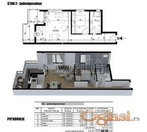NOVI SAD - ADICE - 46.00 m2