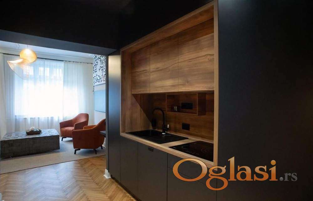 Центр Белграда квартира из 81m2 превосходного дизайна — фото