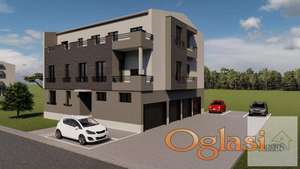 Dvosoban stan u izgradnji sa parking mestom