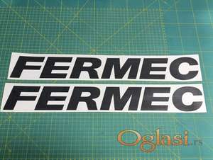 Fermec - nalepnice za bager