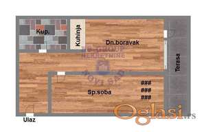 Jednoiposoban - 36m2 - Novi Sad