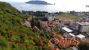 Gradevinski plac u Budvi za izgradnju 2.188 m2